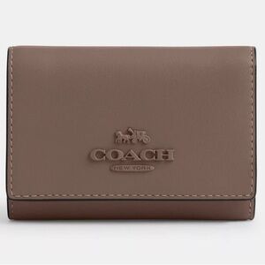Coach Brown Micro Wallet